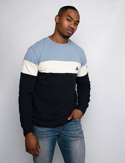 Men's Tricolour Sweater A2323
