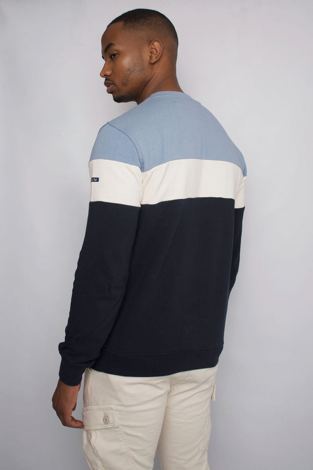 Men's Tricolour Sweater A2323
