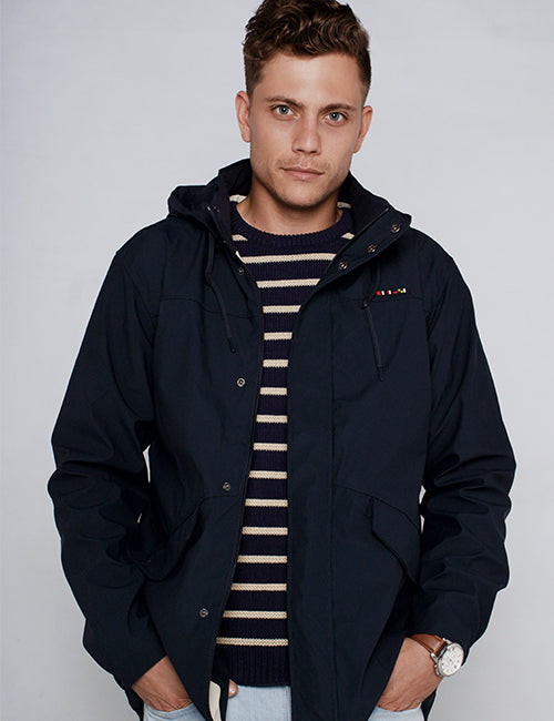 Basque Navy Jacket Men's C3069